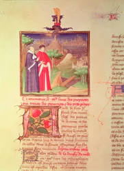 Ms Fr 9141 fol.217v Gelehrter und Edelmann, aus 